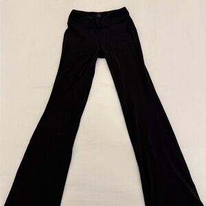 Athleta Girl Black Flared Leggings